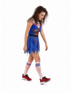 Costume da animatrice zombie di alta qualità, ideale per carnevale, feste a tema ed eventi speciali 2